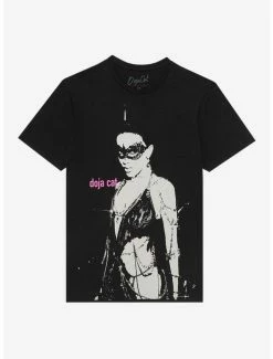 Cheap ✨ Doja Cat Masked Portrait T-Shirt ⭐
