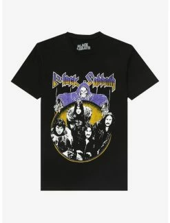 Best Sale 🎁 Black Sabbath Grim Reaper Band Photo T-Shirt 🥰