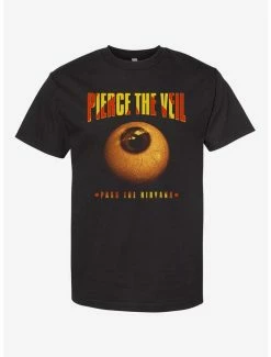 Best reviews of 🤩 Pierce The Veil Pass The Nirvana Eyeball Boyfriend Fit 👧 Girls T-Shirt 😀