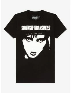 Buy 👏 Siouxsie And The Banshees Boyfriend Fit 👧 Girls T-Shirt 👏