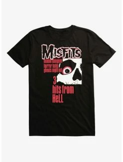 Coupon 💯 Misfits 3 Hits From Hell T-Shirt 🥰