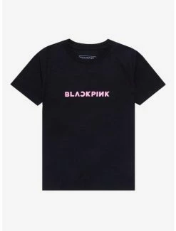 Budget 🥰 BLACKPINK Pink Venom Portrait Boyfriend Fit 👧 Girls T-Shirt 😉