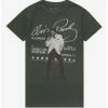 Cheapest ✨ Elvis Presley In Concert Boyfriend Fit 👧 Girls T-Shirt 🎁 -Cheap Music Tees Store 20103072 hi