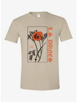 Promo ✨ L.S. Dunes Past Lives Flower Boyfriend Fit 👧 Girls T-Shirt ✨