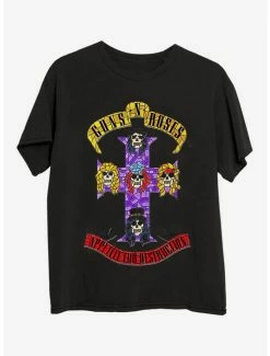 Flash Sale ✔️ Guns N' Roses Appetite Boyfriend Fit 👧 Girls T-Shirt 🧨