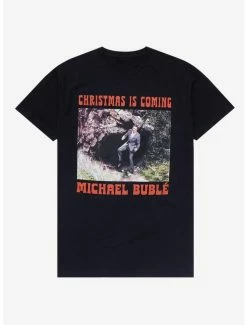 Brand new 😍 Michael Buble 🎁 Christmas Is Coming T-Shirt 🌟
