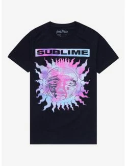 Hot Sale 😍 Sublime Pastel Sun Boyfriend Fit 👧 Girls T-Shirt 🔔