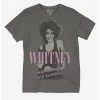 Buy ⭐ Whitney Houston I Wanna Dance With Somebody Boyfriend Fit 👧 Girls T-Shirt 👏 -Cheap Music Tees Store 20109229 hi