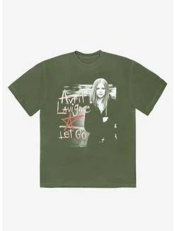 Buy 🌟 Avril Lavigne Let Go Boyfriend Fit 👧 Girls T-Shirt 😍