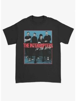Hot Sale 🧨 The Interrupters In The Wild Album Cover Boyfriend Fit 👧 Girls T-Shirt 😉