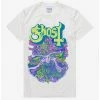 Best reviews of 🤩 Ghost Pastel Papa Emeritus Boyfriend Fit 👧 Girls T-Shirt 🧨