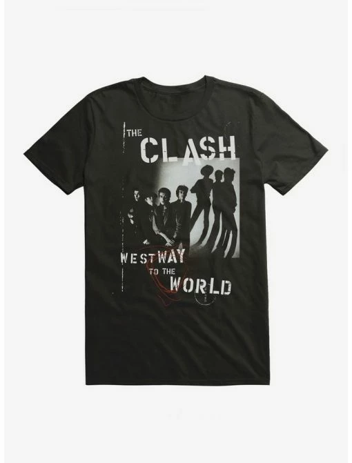Buy ๐ The Clash Westway To The World T-Shirt ๐คฉ 7 Buy ๐ The Clash Westway To The World T-Shirt ๐คฉ -Cheap Music Tees Store 20238056 hi