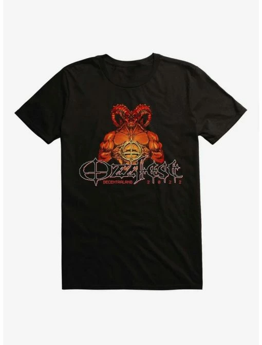 New 💯 Ozzfest Decentraland 2022 T-Shirt 🥰 -Cheap Music Tees Store 20245571 hi